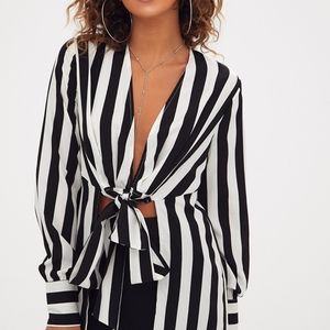 Pretty Little Things Monochrome Blouse